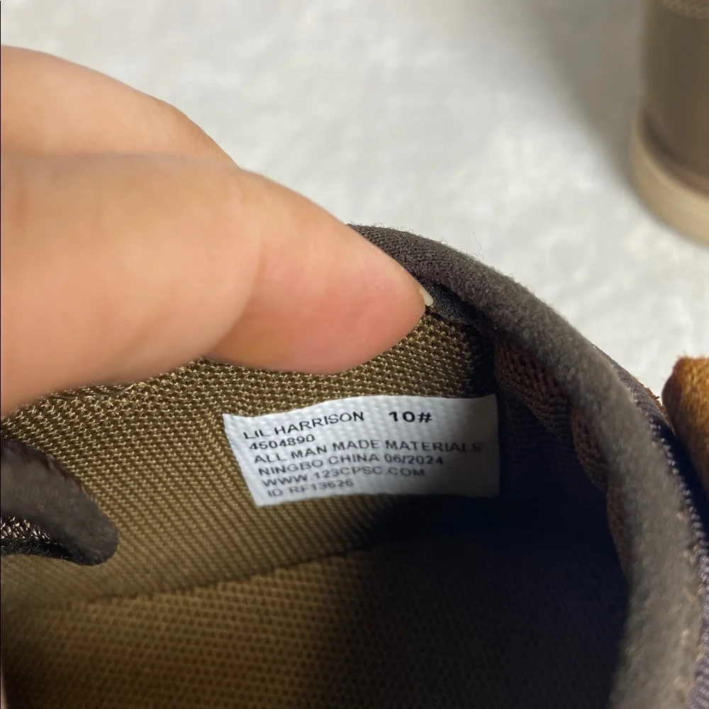 Crown Vintage Tan/Brown Kids' Shoes Size 10